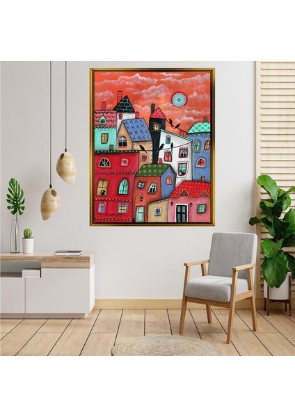 Altın Çerçeveli Tablo AS3513