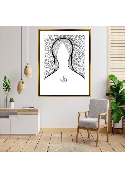 Altın Çerçeveli Tablo AS4910