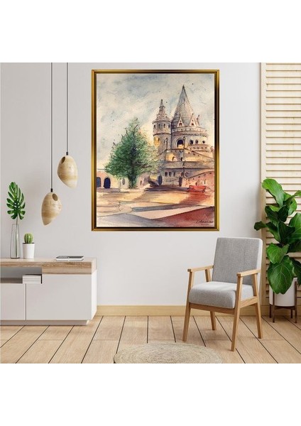 Altın Çerçeveli Tablo AS5803