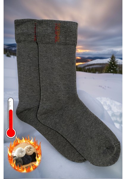 Kışlık Kalın Termal Çorap | Kadın & Erkek Için Extra Kalın, Sıcak ve Isı Emici Havlu Iç Çorap fiyatları