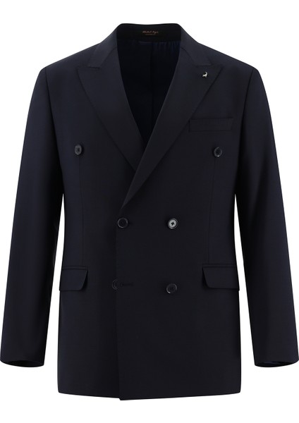 Slim Fit Dar Kesim Yünlü Kruvaze Takım Elbise fiyatları