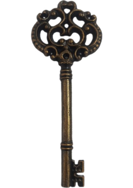 Dekoratif Metal Döküm Anahtar Duvar Aksesuarı Antik Görünümlü Duvar Süsü 8135