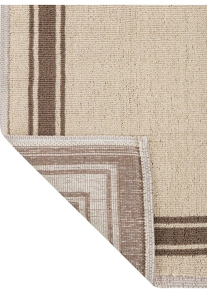 Lcw Eco Ekru Desenli Banyo Paspası 60 x 100 cm