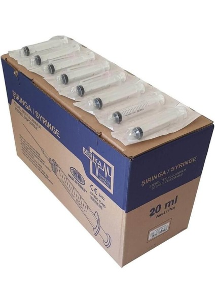 Steril Enjektör 20 cc 10 Adet