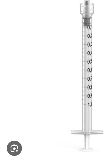 1 cc Luerlock Kilitli Iğnesiz Enjektör 100 Adet