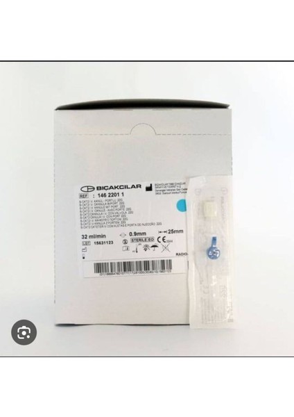 Mavi Branül 22G 80 Adet Intraket Anjiyokat