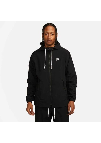 Club Woven Full-Zip Jacket Erkek Ceket Bol Kalıp