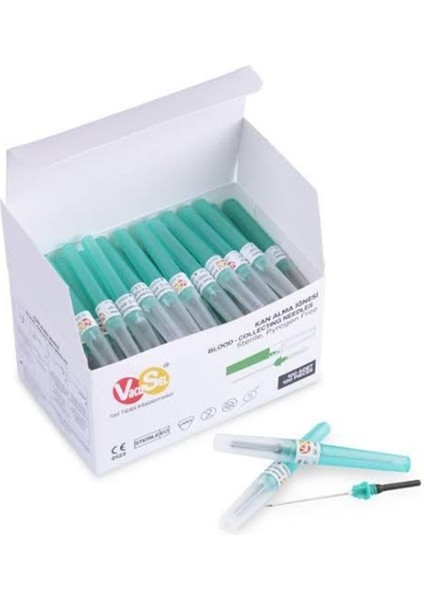 Kan Alma Iğnesi Vacutainer 100 Adet 1 Kutu