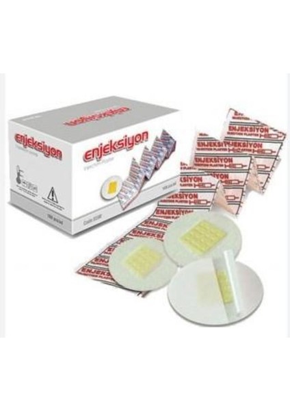Enjeksiyon Bandı Steril Paketlerde 100'LÜ 100 Kutu