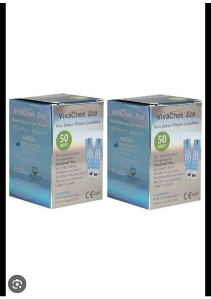 Şeker Ölçüm Stribi 100 Adet