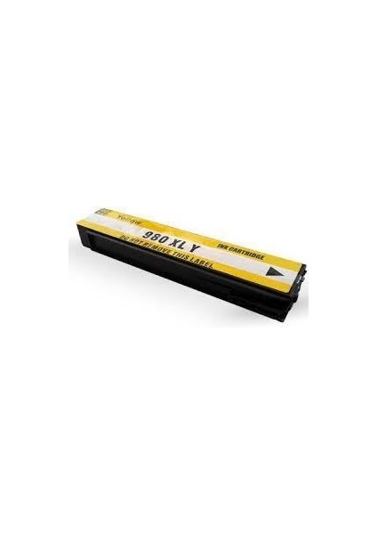 HP 980XL Muadil Mürekkep Kartuş 125 ml Sarı