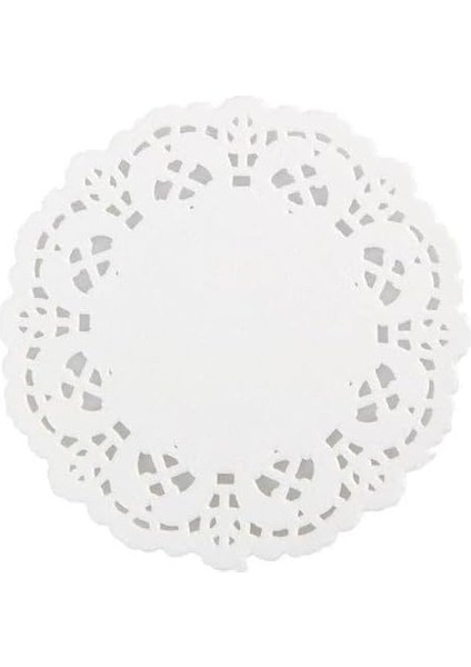 Marifetlerim - Dantel Görünümlü Kağıt Bardak Altlığı 25 Adet