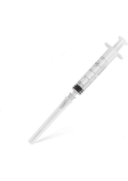 Enjektör 2ml Dental Uzun 0.40X50 mm 27 gr 440 Adet