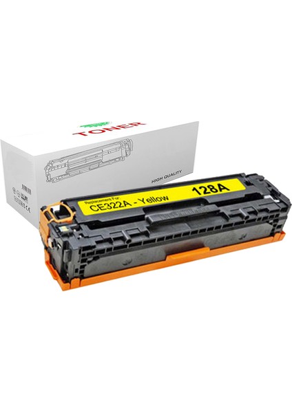 Hp 128A-CE322A/ Hp Color Laserjet CP1525NW Muadil Toneri Sarı Renk