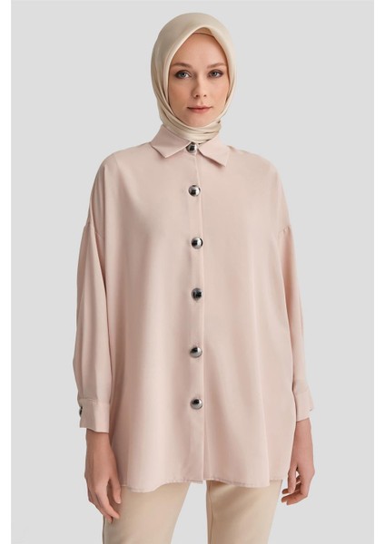 Gömlek 24Yd3000 Pudra modelleri