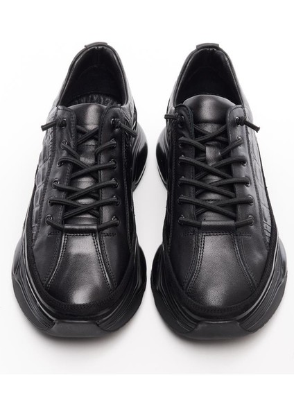 Yüksek Taban Hakiki Deri Erkek Sneaker modelleri
