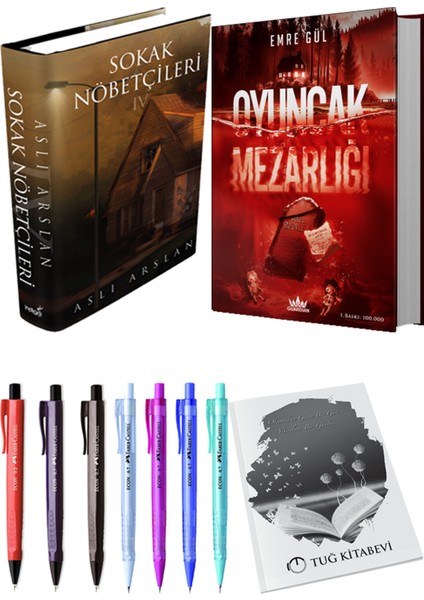 Oyuncak Mezarlığı 2 Ciltli ve Sokak Nöbetçileri 4 Ciltli Aslı Arslan (2li Set)