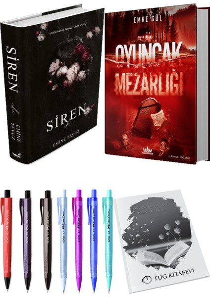 Oyuncak Mezarlığı 2 Ciltli ve Siren Iki Ciltli Emine Tavuz (2li Set)