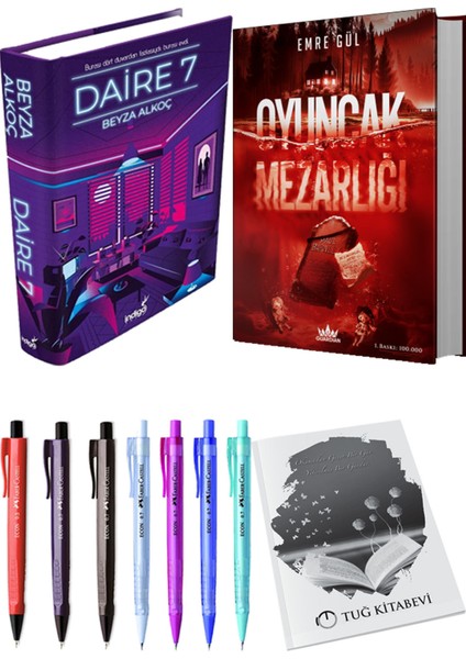 Oyuncak Mezarlığı 2 Ciltli ve Daire 7 Ciltli Beyza Alkoç (2li Set)