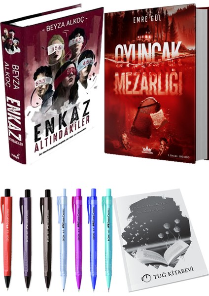 Oyuncak Mezarlığı 2 Ciltli ve Enkaz Altındakiler 1 Ciltli Beyza Alkoç (2li Set)