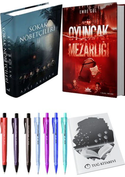 Oyuncak Mezarlığı 2 Ciltli ve Sokak Nöbetçileri 2 Ciltli Aslı Arslan (2li Set)