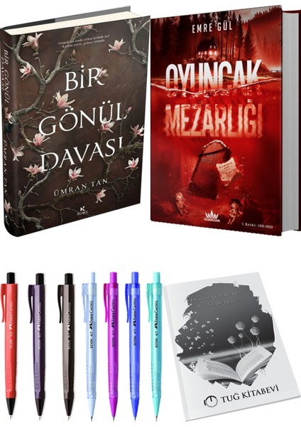 Oyuncak Mezarlığı 2 Ciltli ve Bir Gönül Davası Ciltli Ümran Tan (2li Set)