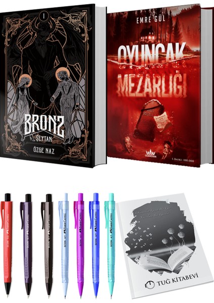 Oyuncak Mezarlığı 2 Ciltli ve Guardian Bronz 1 Şeytan Ciltli Özge Naz (2li Set)