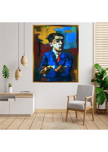 Altın Çerçeveli Tablo RS66