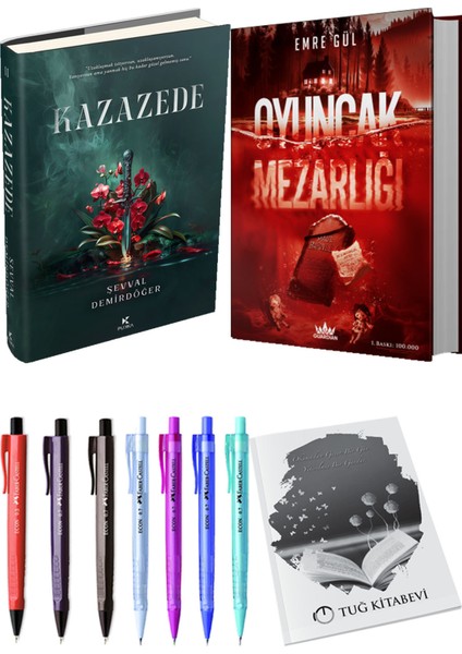 Oyuncak Mezarlığı 2 Ciltli ve Kazazede 2 Ciltli Şevval Demirdöğer (2li Set)