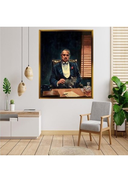 Altın Çerçeveli Tablo RS4956