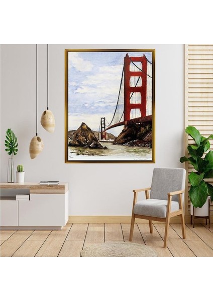 Altın Çerçeveli Tablo RS5693