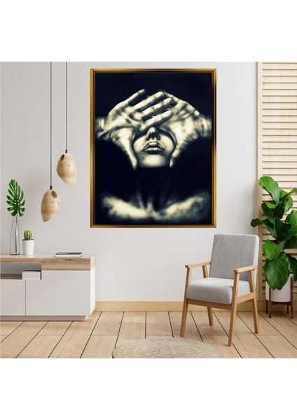 Altın Çerçeveli Tablo RS2946