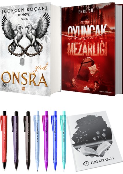 Oyuncak Mezarlığı 2 Ciltli ve Onsra Yad Ciltli Gökçen Koçan (2li Set)