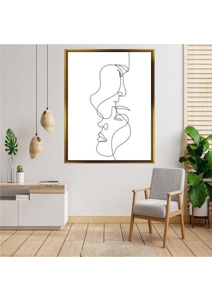 Altın Çerçeveli Tablo RS5162