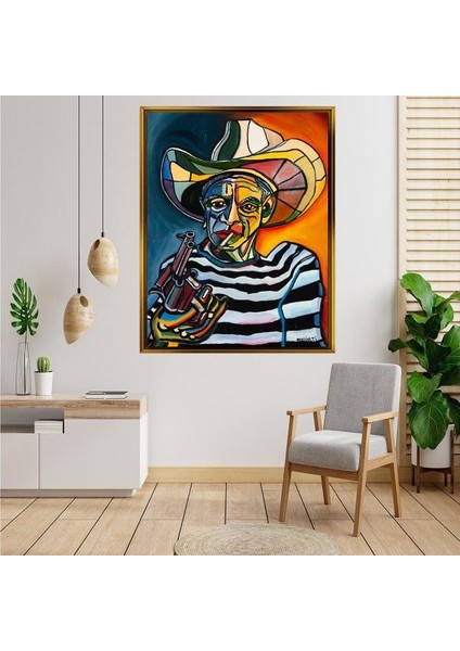 Altın Çerçeveli Tablo RS5460