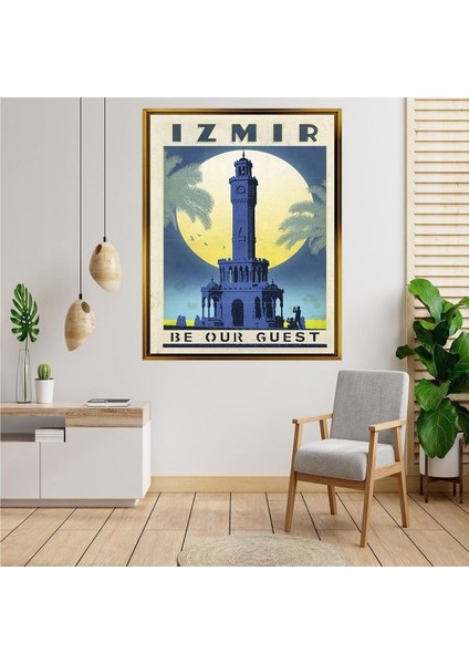 Altın Çerçeveli Tablo RS5715