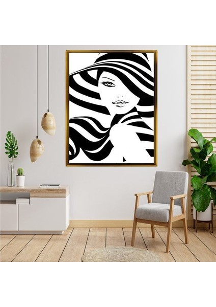 Altın Çerçeveli Tablo RS362