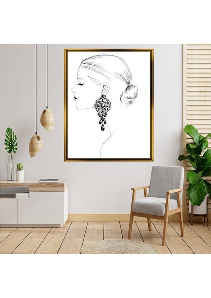 Altın Çerçeveli Tablo RS607