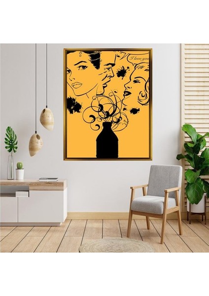 Altın Çerçeveli Tablo RS3961