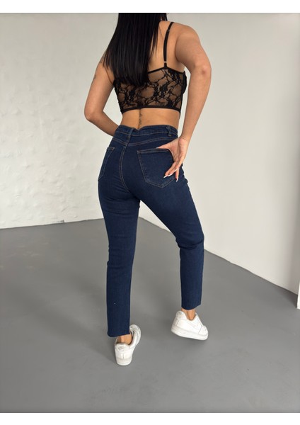 Boyfit Jean Kot Pantalon