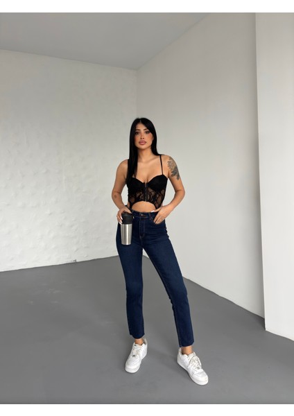 Boyfit Jean Kot Pantalon