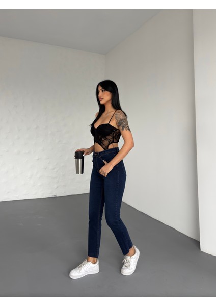 Boyfit Jean Kot Pantalon