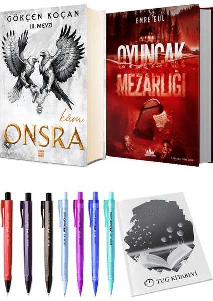Oyuncak Mezarlığı 2 Ciltli ve Onsra Kam Ciltli Gökçen Koçan (2li Set)