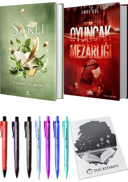 Oyuncak Mezarlığı 2 Ciltli ve Saklı Ciltli Pınar Salman (2li Set)