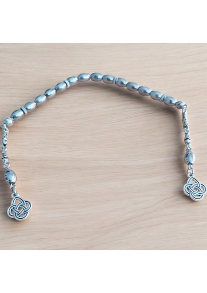 Zaza Tesbih Arpa Hematit Taşı Doğal Taş Sallamalık Tesbih Doğal Taş Tesbih modelleri