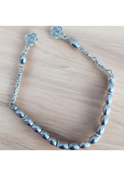 Zaza Tesbih Arpa Hematit Taşı Doğal Taş Sallamalık Tesbih Doğal Taş Tesbih indirimleri