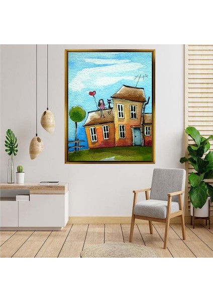 Altın Çerçeveli Tablo RS3169