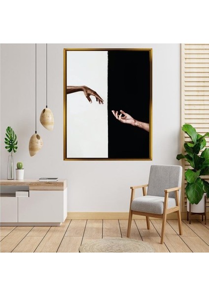 Altın Çerçeveli Tablo RS4286