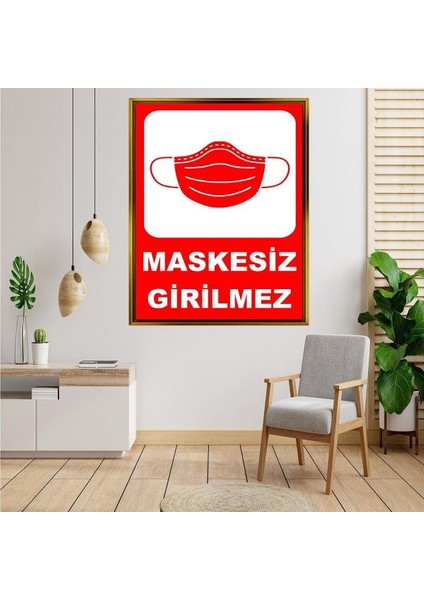 Altın Çerçeveli Tablo RS5177