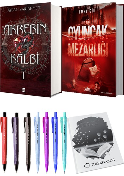 Oyuncak Mezarlığı 2 Ciltli ve Akrebin Kalbi 1 Ciltli Gonca Çakır (2li Set)